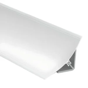 Perfil Sanitario Curvo de PVC C/LABIOS FLEXIBLES P290 INCL ÁNGULO X 4MT - CAFF