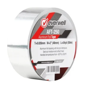 Cinta de Aluminio de 50MM X 50MT - EVERWELL
