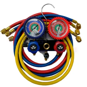 Juego de MANOMETRO MASTERCOOL 96661-EG (C/MANG.1.5MT) R22, R404A,R410A,R507