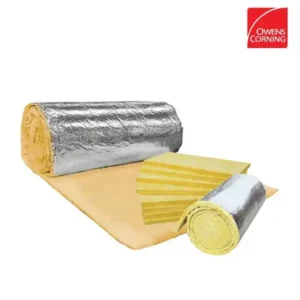 Lana de Vidrio con Foil de Aluminio RF-3075 1.5”X1.22MX15.24M - OWENS CORNING