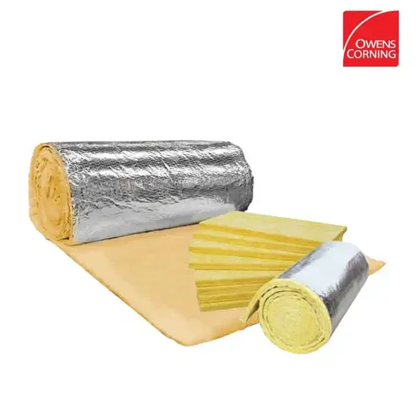 Lana de Vidrio DUCT WRAP ROLLO DE 30MT - OWENS CORNING